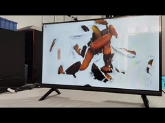 구글 시스템 32인치 LED TV 템퍼드 글래스 HD 스마트 TV 표준 베젤