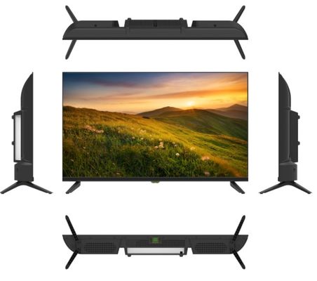 주문 초고형 43 인치 LED TV 초고속 두께 화면으로 프레임 없는 LED TV online manufacture