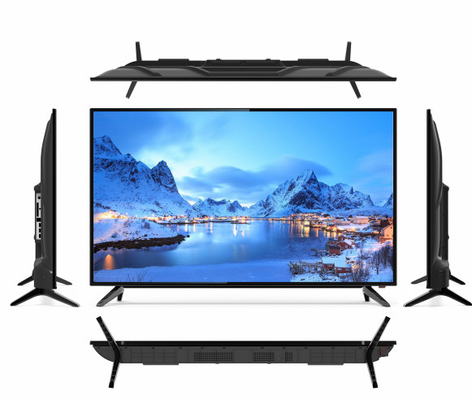 주문 와이파이와 블루투스로 온화된 유리 32인치 스마트 TV 프레임 경계 online manufacture