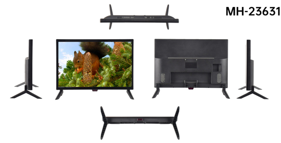 주문 고 구성 23.6 인치 소형 LCD TV 가정 극장 및 레스토랑 online manufacture