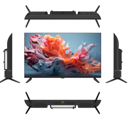 주문 플라스틱 하우징 65 인치 웹OS TV 설치가 쉽다 프레임 없는 4K TV online manufacture