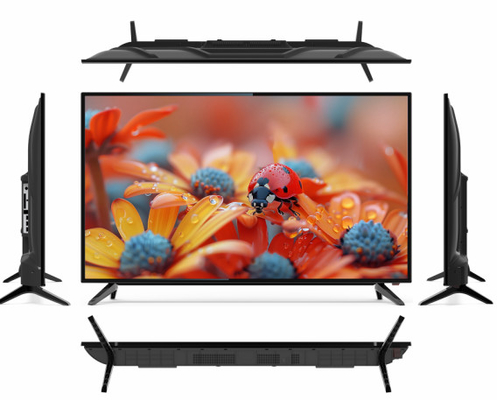 주문 템퍼드 글래스 65 인치 스마트 TV 웹 운영 체제 표준 베젤 online manufacture