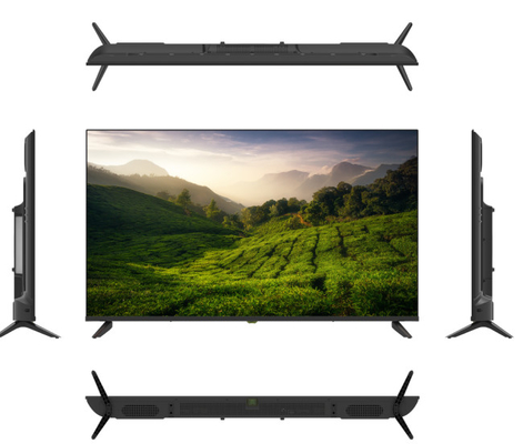 주문 프레임리스 55 인치 미니 LED TV Google 운영 체제와 지상 키 인터페이스 online manufacture