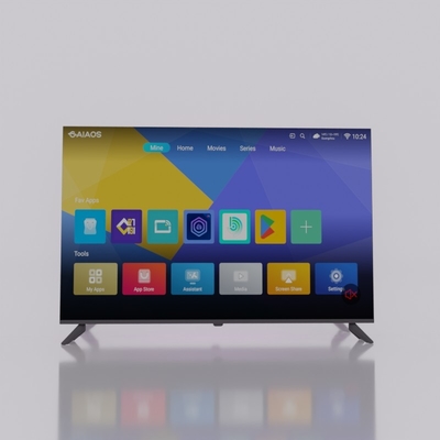주문 멀티미디어 언어 및 안드로이드 TV 스마트 플랫폼 최첨단 엔터테인먼트를 위한 고급 LED TV 세트 online manufacture