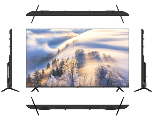울트라 얇은 두께 75 인치 스마트 TV 프레임 없는 LED 4K TV 안드로이드 시스템