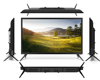 43인치 프레임 정상 LED TV 안놀로그 TV 지원 USB 멀티 미디어