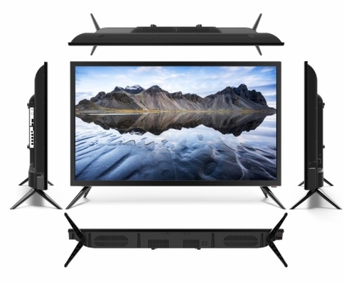 고화질 32인치 구글 TV 온화 유리 프레임 스마트 TV HIFI 스피커